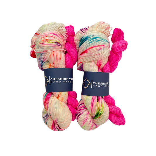 Summer Crush - 85/25 SW Merino Sock Weight + Mini