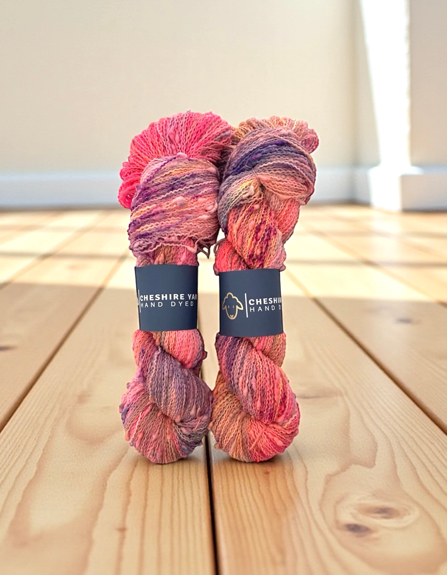 One Of A Kind -  Fingering Weight Slub Yarn - SW Merino & Nylon