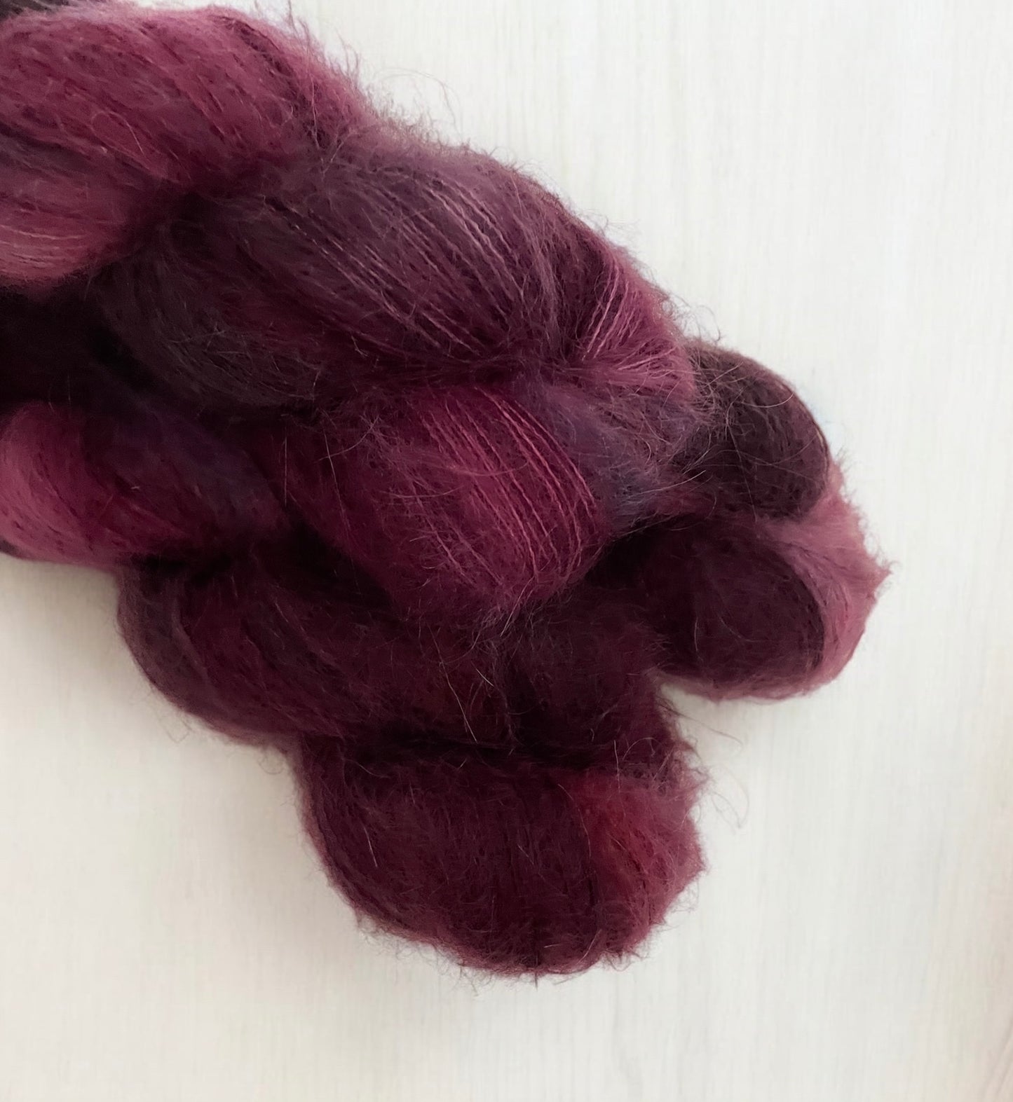 Plumtastic  - Mohair Lace Weight