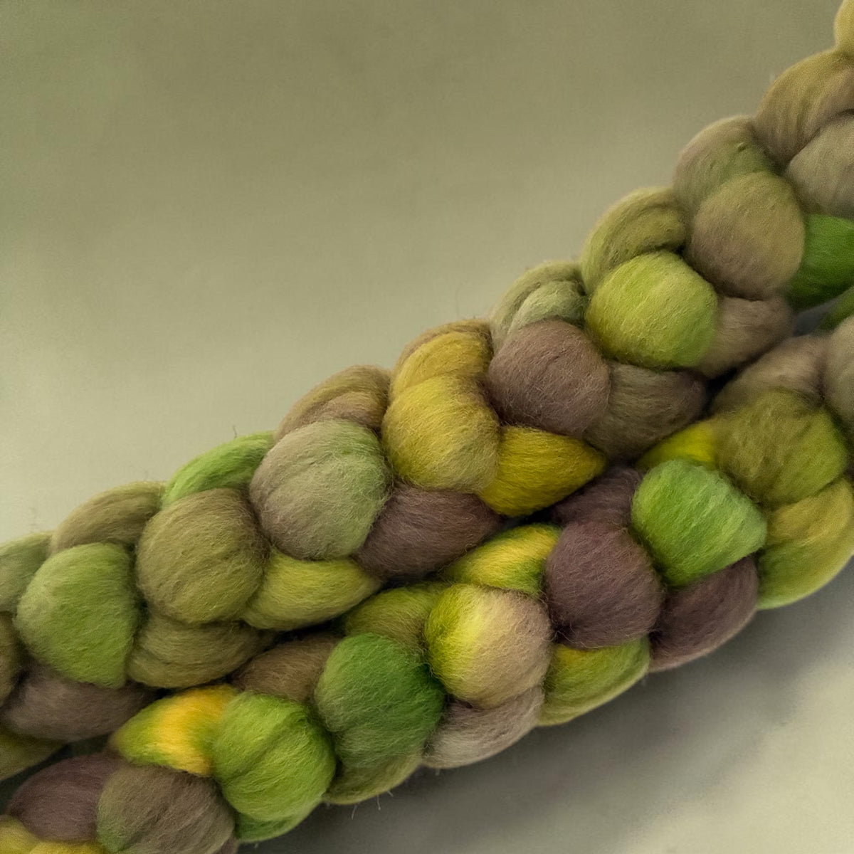Woodland Path - 100% Corriedale Wool Top Spinning/Felting Fibre/Fiber