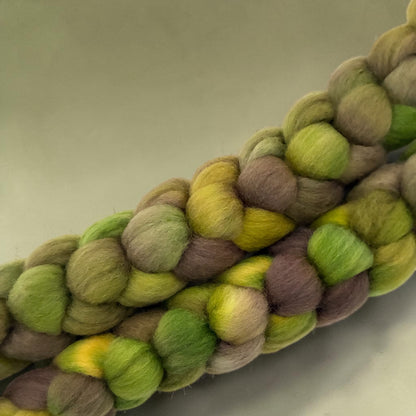 Woodland Path - 100% Corriedale Wool Top Spinning/Felting Fibre/Fiber