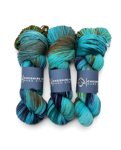 Deep Forest -  Double Knit - SW Merino & Mulberry Silk