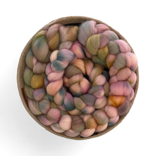 Harvest Moon - 100% Blue Faced Leicester Wool Fibre/Fiber 100g