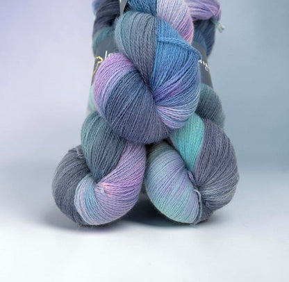 Stormy Waters -  Lace Weight - 100%  Baby Alpaca