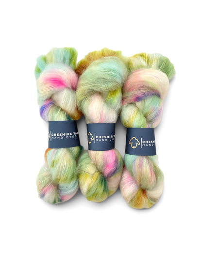 Earthbound - Double Knit Weight - Mohair/Highland Wool/ Nylon