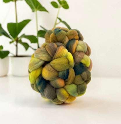 Moss & Marigold - 100% Targhee Wool Top Wool Spinning/Felting Fibre/Fiber