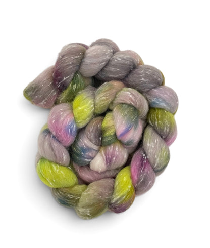 Stardust Fog - 80% American Wool/ 20% Viscose -Top Spinning Fibre/Fiber