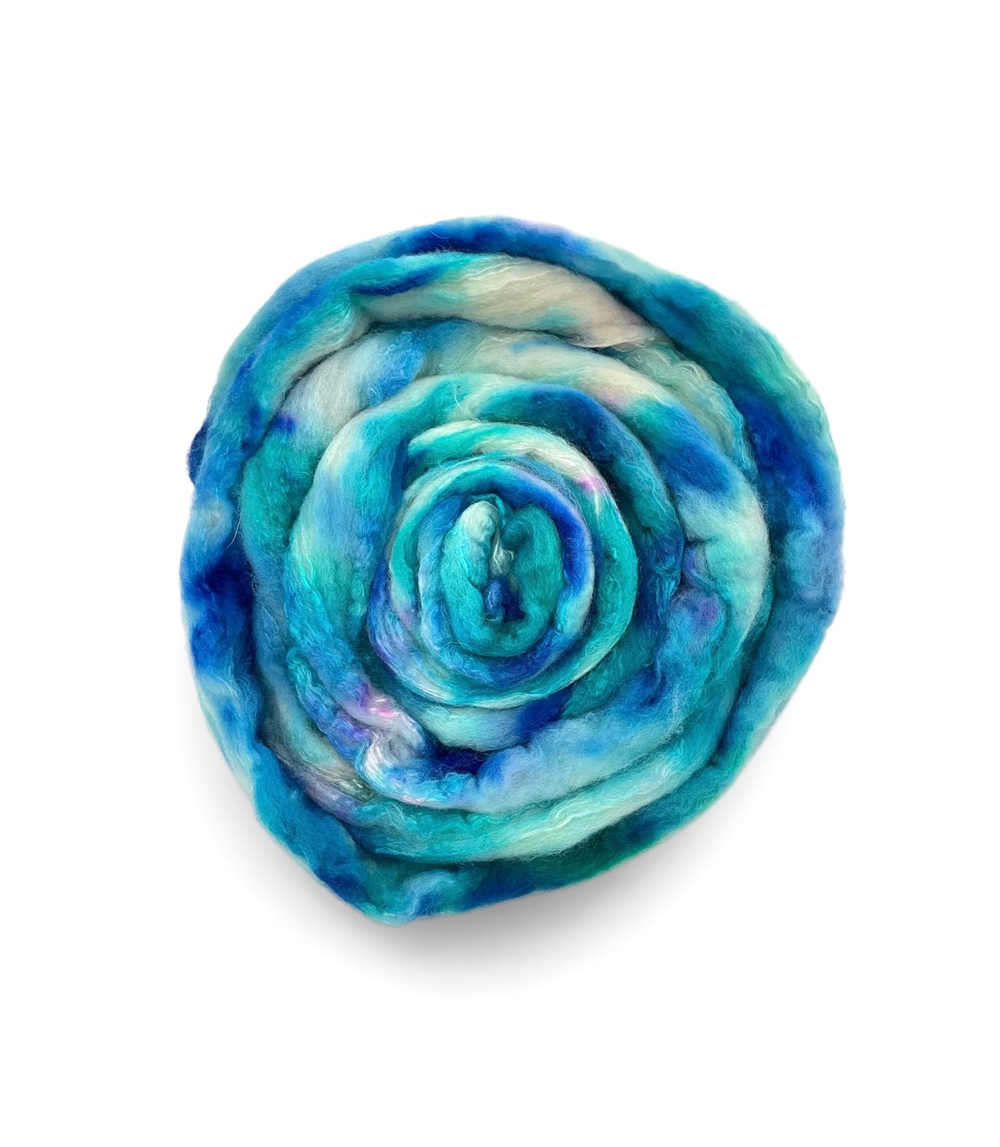 The Pool of Tears- 70% BFL Wool 30% Tussah Silk- Fibre/Fiber