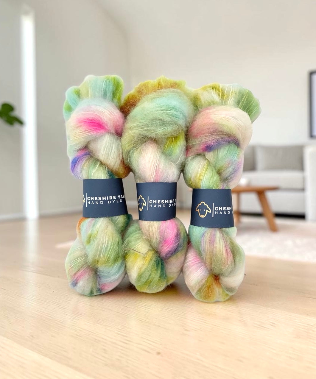 Earthbound - Double Knit Weight - Mohair/Highland Wool/ Nylon