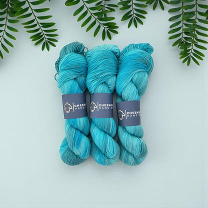 Teal Me More - Fingering/Sock Weight - 100% Sustainable Merino Wool