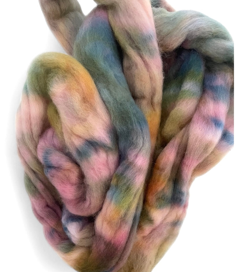 Harvest Moon - 100% Blue Faced Leicester Wool Fibre/Fiber 100g
