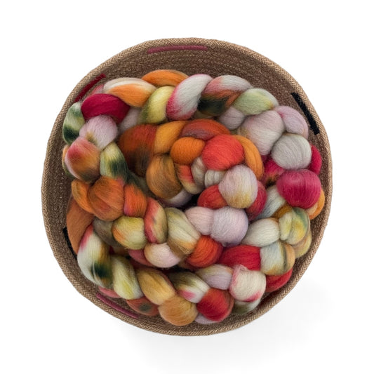 Fireside Cider - 100% Merino Spinning Fibre/Fiber - 130g