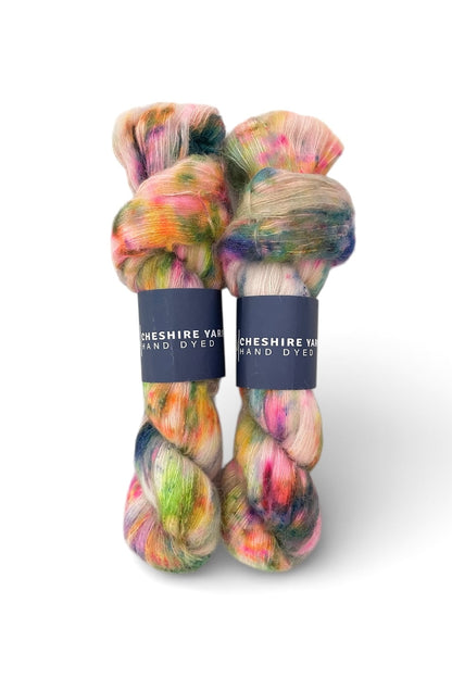 Garden Party - Lace Weight -  Suri Alpaca & Mulberry Silk