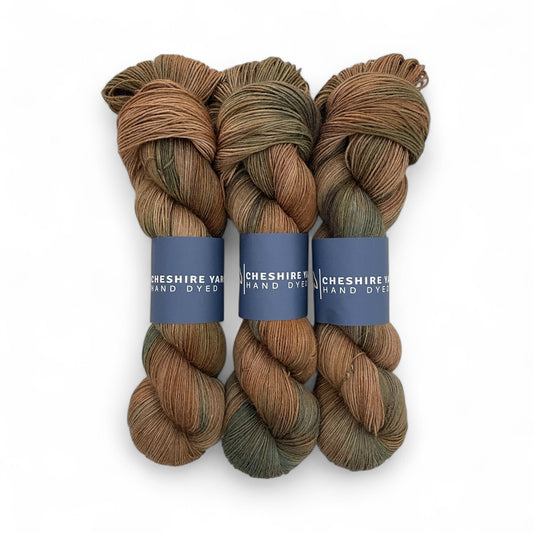 Moss & Bark -  Fingering Weight - Merino/Cashmere/Nylon