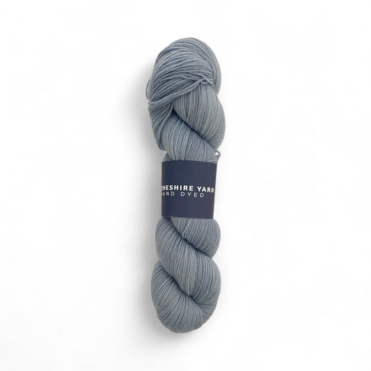 FRESH BLUE - Hand Dyed - Highland Wool - Fingering Weight Yarn
