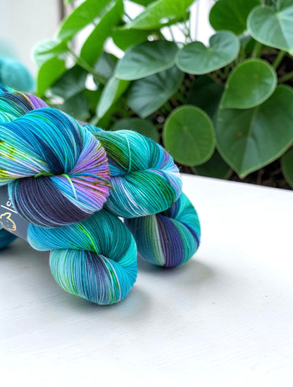 Secret Oasis - Sock Weight - 75/25 Merino & Nylon
