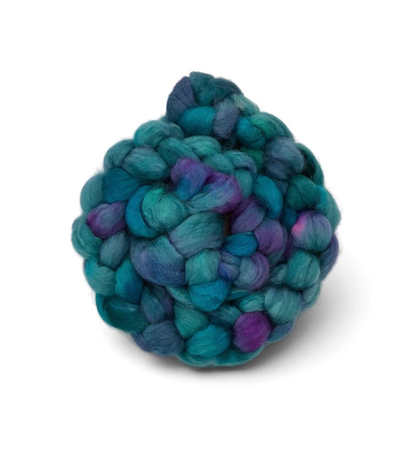 Twilight Teal  - 70% BFL Wool 30% Kid Mohair - Fibre/Fiber