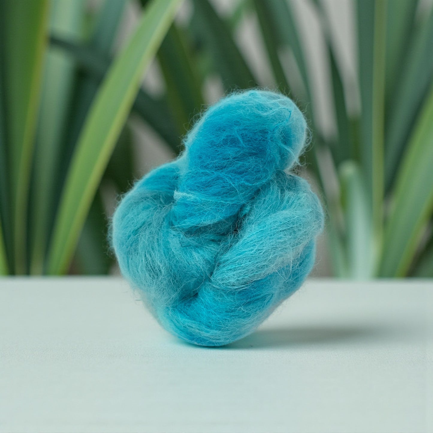 Teal Appeal - Lace Weight - Suri Alpaca & Mulberry Silk.