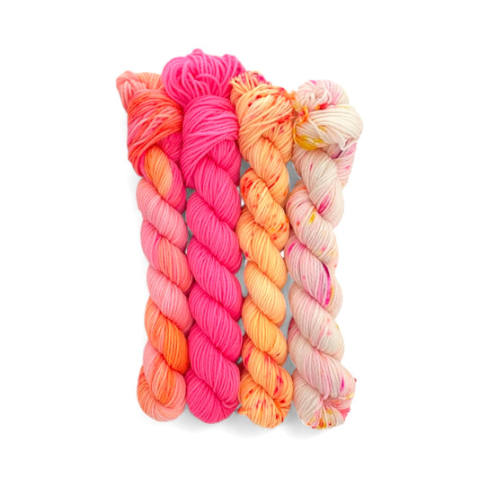Sunshine Mini Skein Set - Fingering/Sock Weight