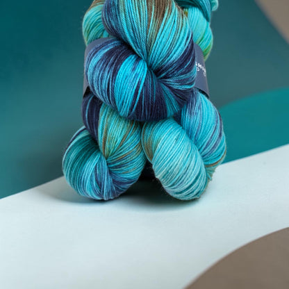 Deep Forest -  Double Knit - SW Merino & Mulberry Silk