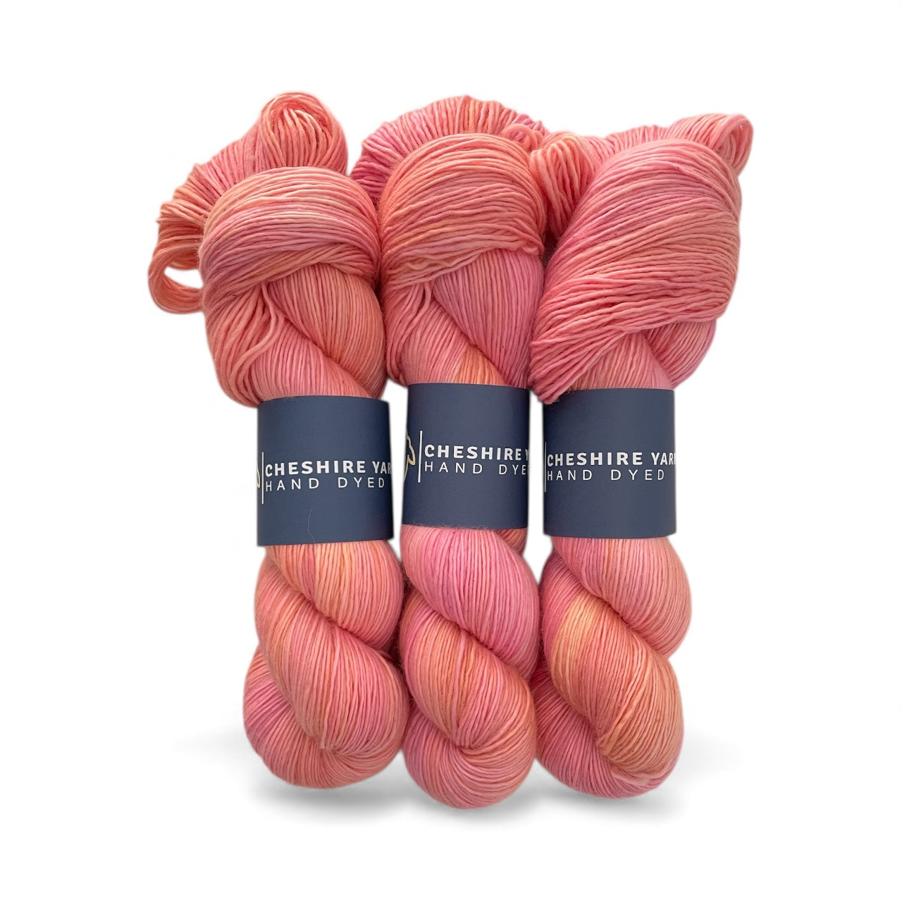 Sherbet Scoop -  Fingering Weight. - Single Ply 100% SW Merino