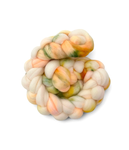 Peaches & Cream - 70% SW Merino Wool 20% Cashmere 10% Nylon Spinning Fibre/Fiber