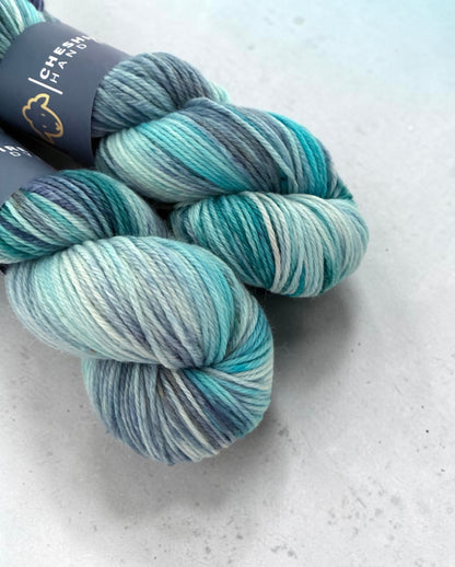 Blue Yonder -  Double Weight - 100% Superwash Merino
