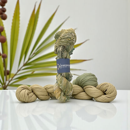 One Of A Kind -  Fingering Weight Slub Yarn - SW Merino & Nylon