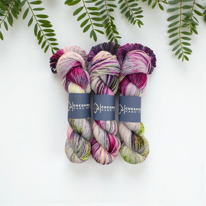 Grape Fizz - Single Ply -100% SW Merino