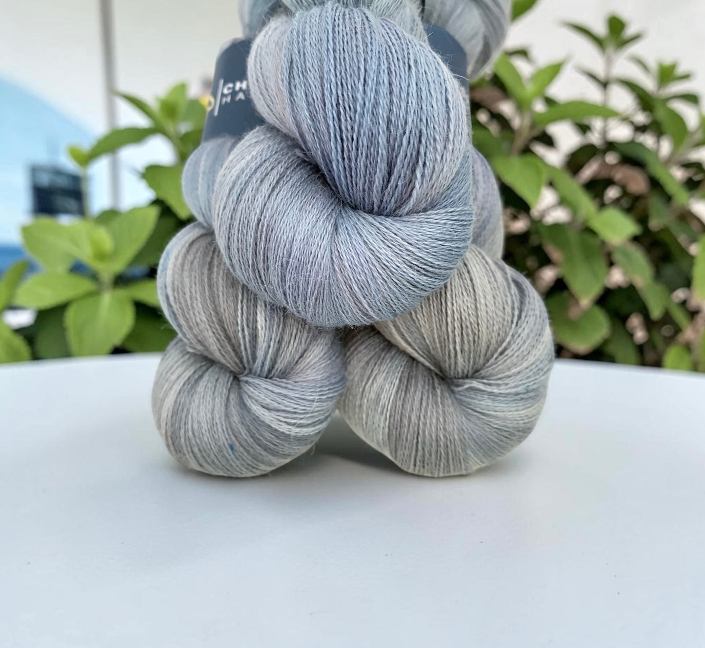Silver Lining -  Lace Weight - Alpaca/Merino/Silk