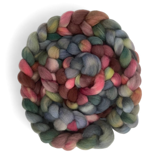 Moss & Heather - 100% Blue Faced Leicester Wool Fibre/Fiber 90g