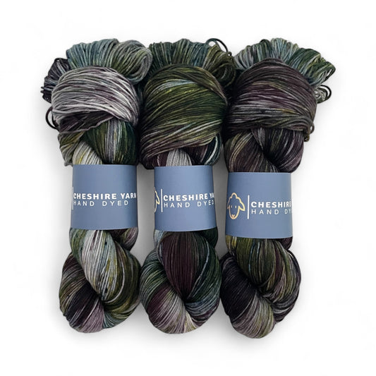 Deep Woods -  Fingering/Sock Weight - SW Merino & Nylon