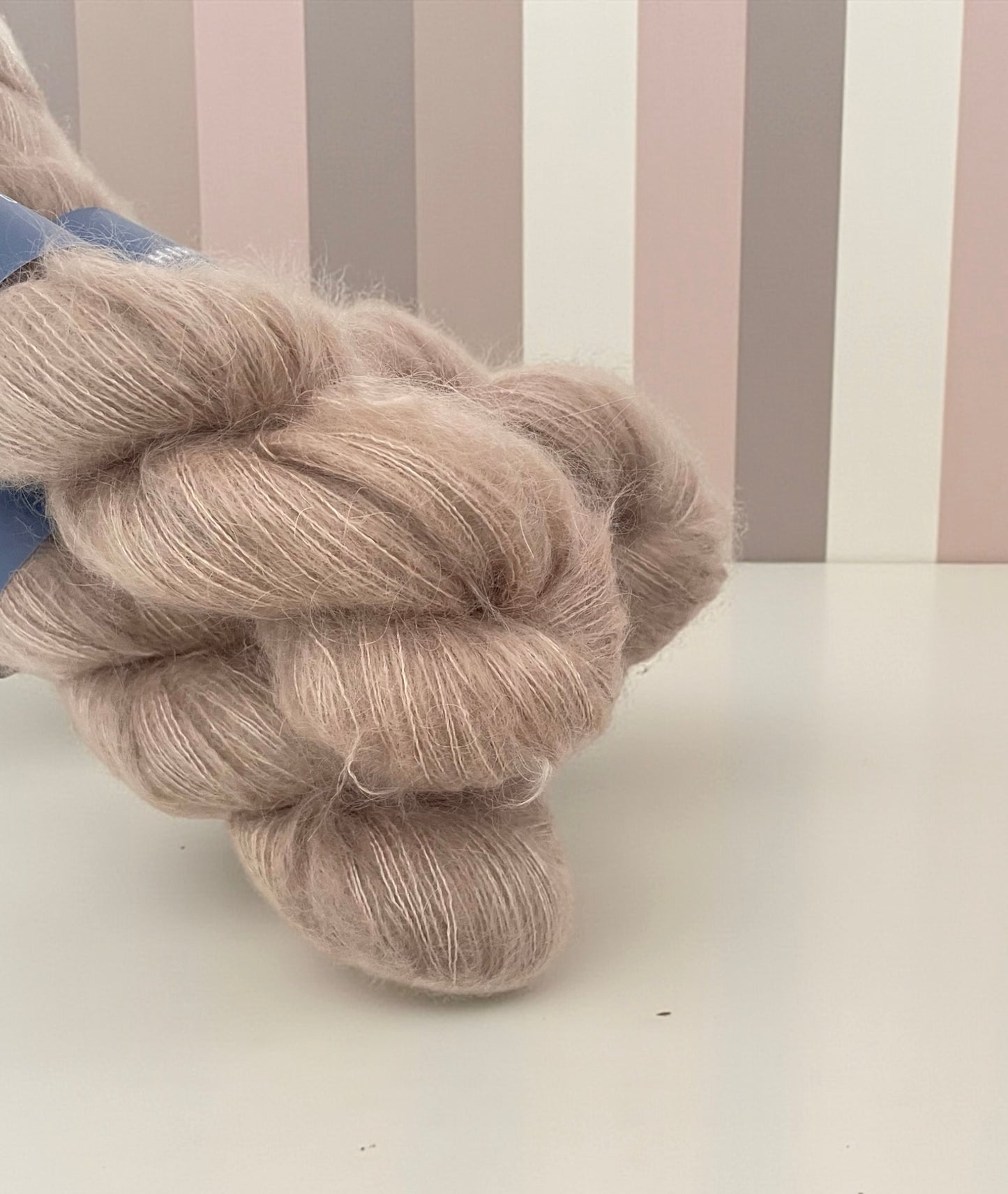 Mushroom - Lace Weight - Mohair & Silk