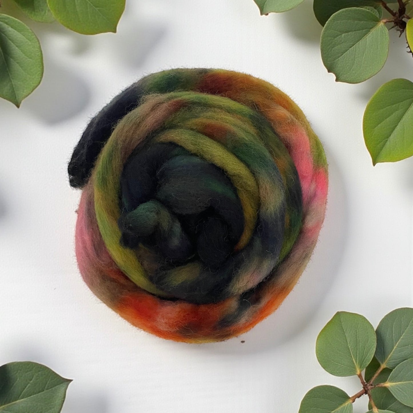 Witch's Brew - 100% Finnish Wool Top - Spinning/Felting Fibre/Fiber