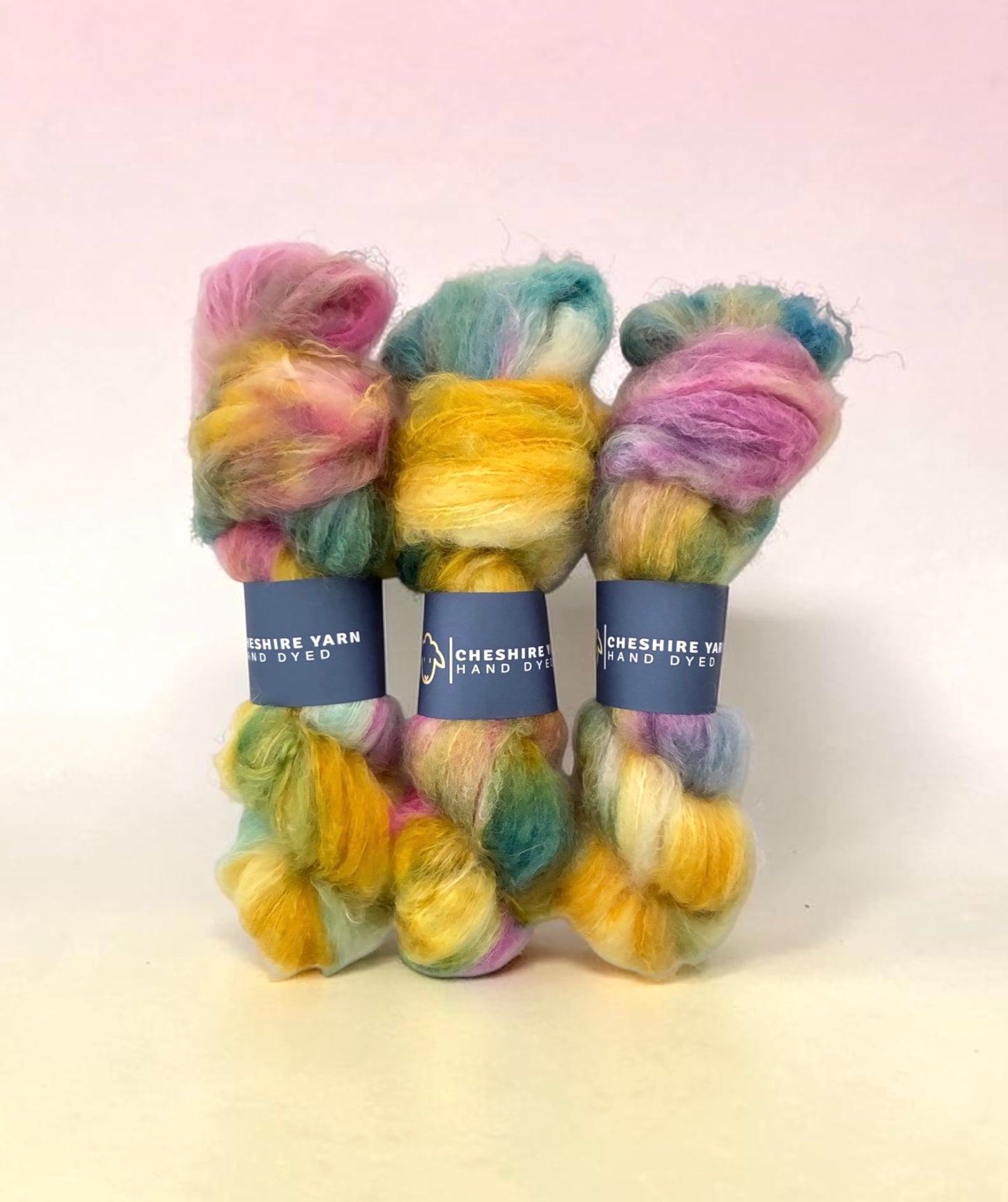 Sun-Dappled Garden - Mohair- Double Knit Weight.