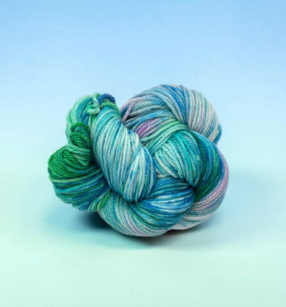 Mermaid Lagoon -  Double Knit Weight - SW Merino & Nylon