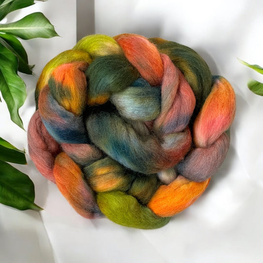 Autumn Meadow - 100% Corriedale Wool Spinning Fibre/Fiber