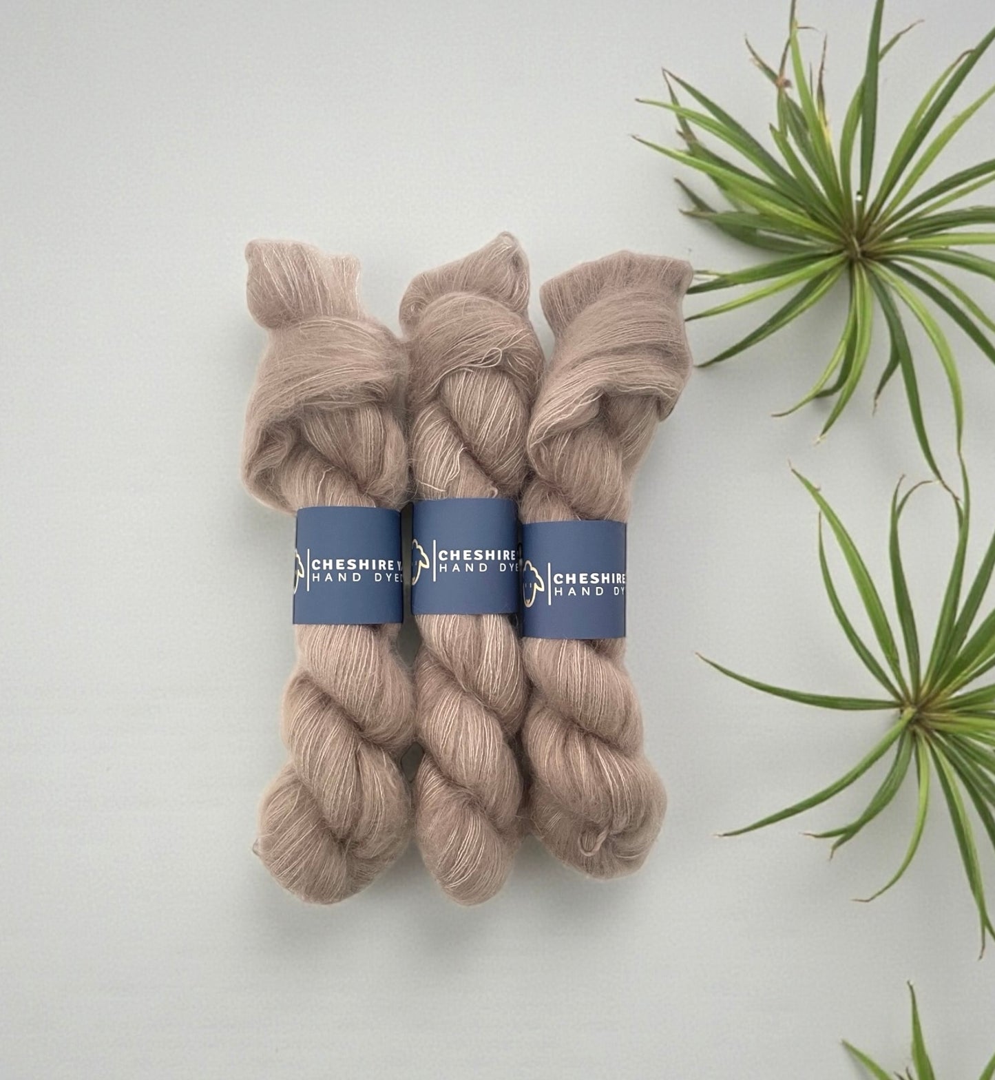 Mushroom - Lace Weight - Mohair & Silk