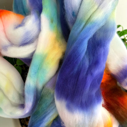 Volcanic Ice - 70% SW Merino Wool 20% Cashmere 10% Nylon Spinning Fibre/Fiber