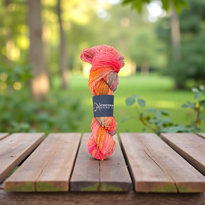 One Of A Kind -  Fingering Weight Slub Yarn - SW Merino & Nylon