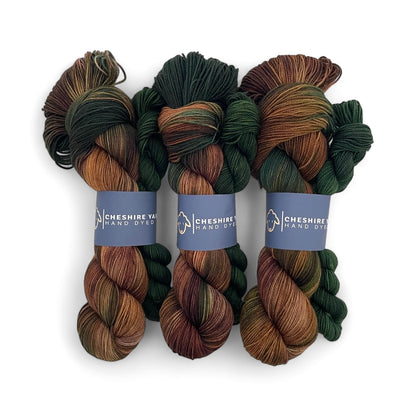 Woodland Wonder - BFL Sock Weight - 100g + 20g