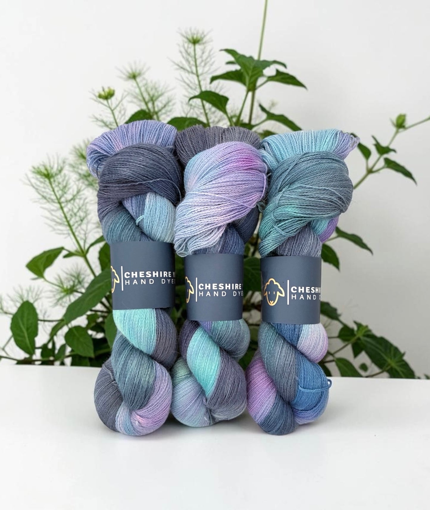 Stormy Waters -  Lace Weight - 100%  Baby Alpaca