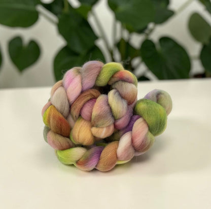 Mossy Manor - 100% Corriedale Wool Top Spinning Fibre/Fiber