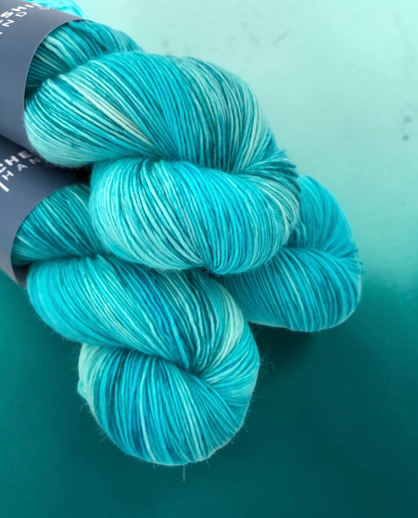 Sea Glass -  Fingering Weight. - Single Ply 100% SW Merino