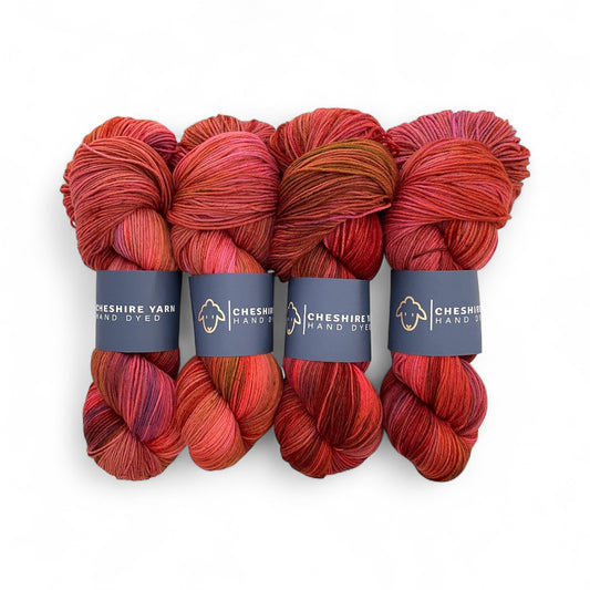 Autumn Embers - 85/15 Fingering/Sock Weight Yarn