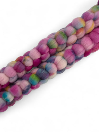 Happy 07 - 100% Cormo Wool  Spinning Fibre/Fiber