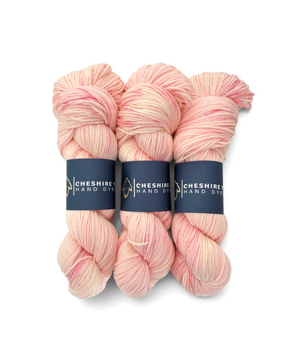 Raspberry Ripple -  Double Knit - Superwash Merino & Mulberry Silk