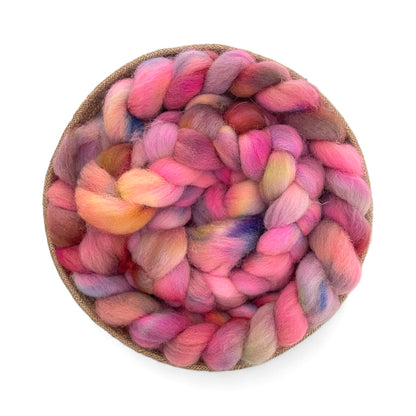 Winter Rose - 100% Finnish Wool Top - Spinning/Felting Fibre/Fiber