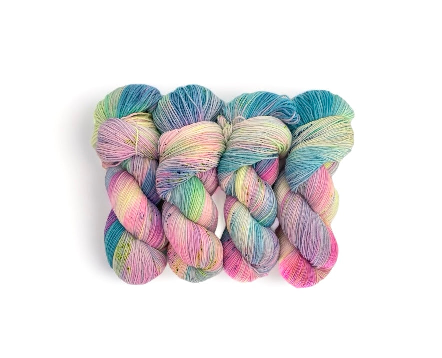 Mythical Sisters store Fade Set - Hand Dyed Variegated Yarn - Superwash Merino Wool/Nylon Blend - Fingering/Sock Weight