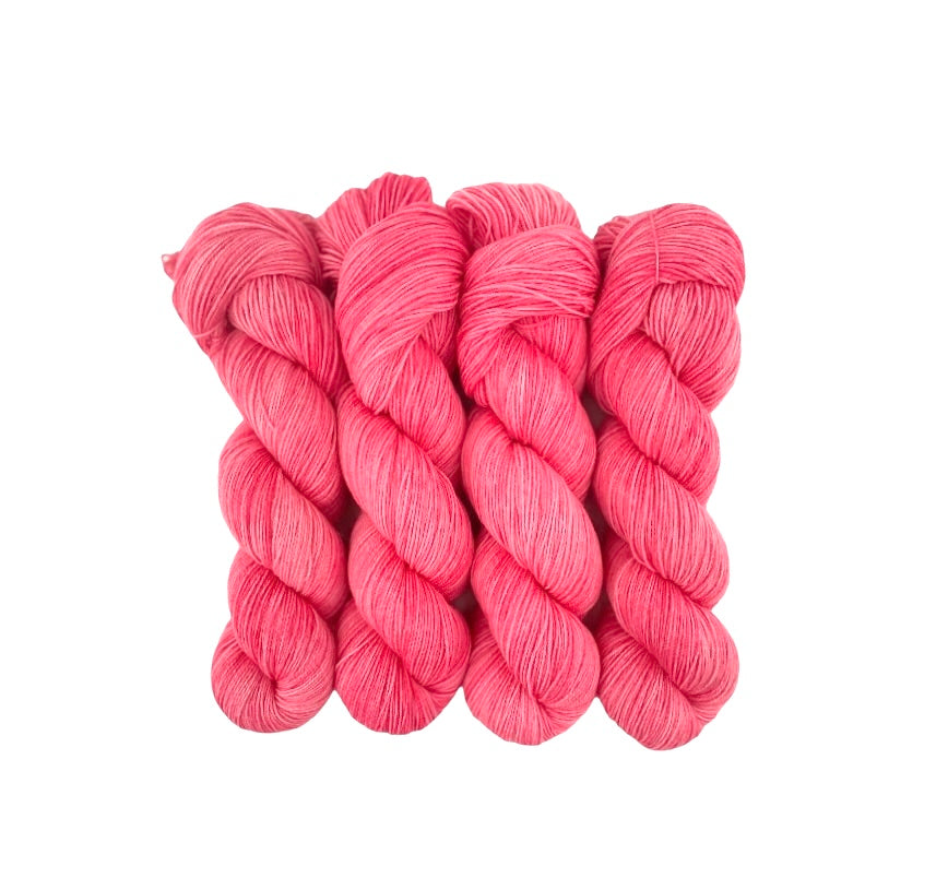 Watermelon - Organic Fingering/Sock Weight.